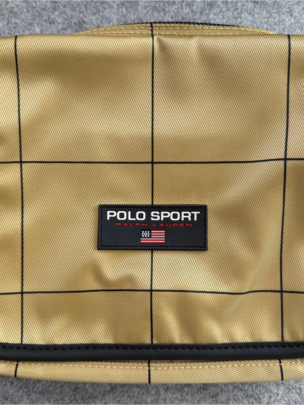 Polo by Ralph Lauren Polo Sport Gold/Tan Crossbody Bag (will take offers)